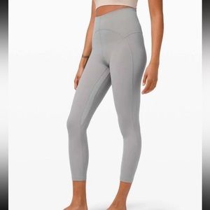 lululemon unlimit high rise tight rhino grey